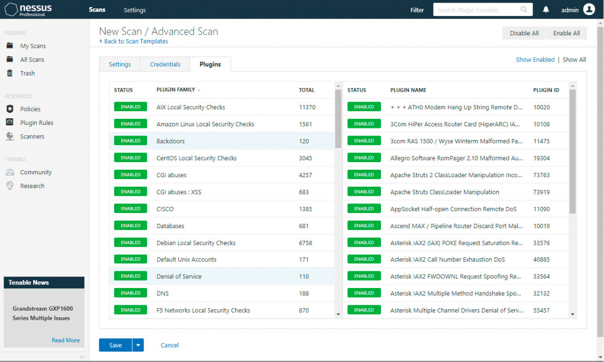 how to use nessus professional