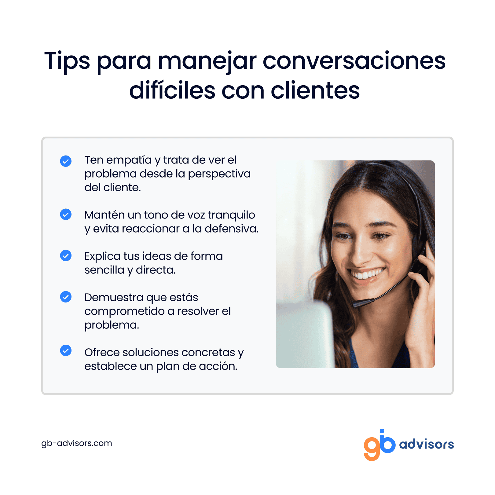 Tips para manejar conversaciones dificiles con clientes