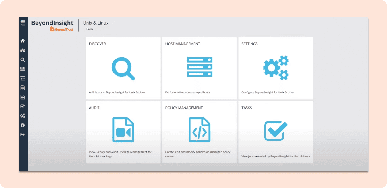 remote access software Implementation of BeyondTrust on Linux and Unix