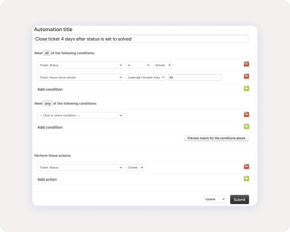 Automation in Zendesk