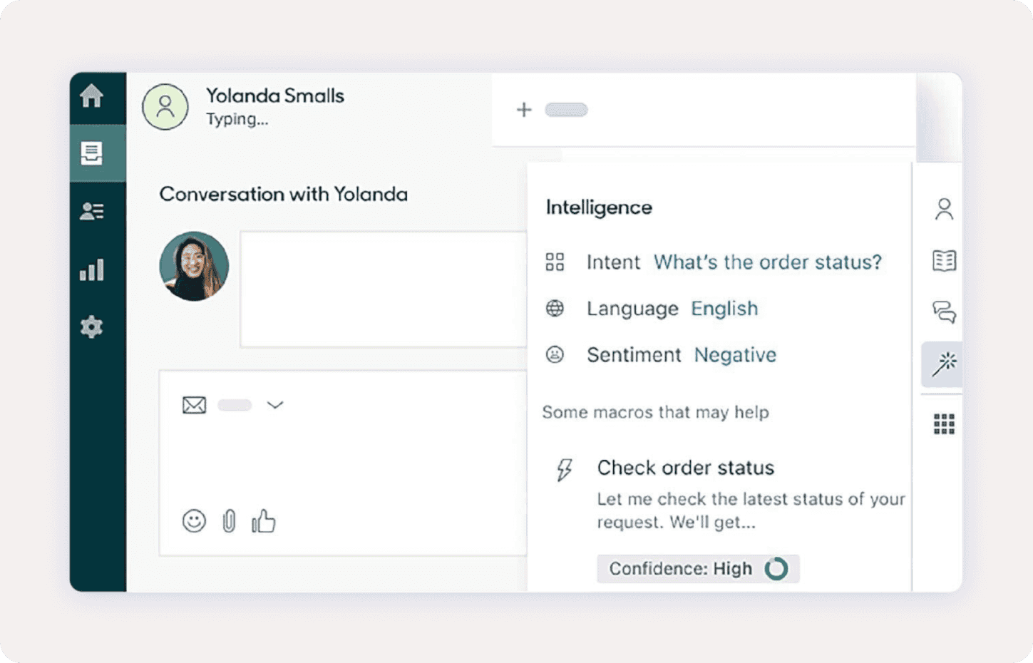 Screenshot of Zendesk's IA